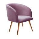 Ver imagem 2 de Poltrona Atenas Pé Palito Decorativa para Sala de Estar