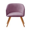 Ver imagem 5 de Poltrona Atenas Pé Palito Decorativa para Sala de Estar