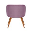 Ver imagem 4 de Poltrona Atenas Pé Palito Decorativa para Sala de Estar