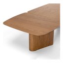 Ver imagem 4 de Mesa Jantar Retangular Tampo Bipartido Isadora Mdf de 300cm:amadeirado Carvalho Amêndoa