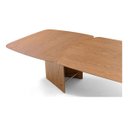 Ver imagem 5 de Mesa Jantar Retangular Tampo Bipartido Isadora Mdf de 300cm:amadeirado Carvalho Amêndoa