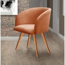 Ver imagem 1 de Poltrona Atenas Pé Palito Decorativa para Sala de Estar