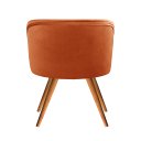 Ver imagem 4 de Poltrona Atenas Pé Palito Decorativa para Sala de Estar