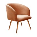 Ver imagem 2 de Poltrona Atenas Pé Palito Decorativa para Sala de Estar