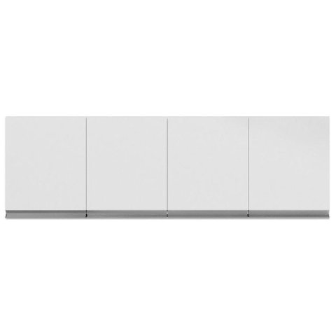Armário De Cozinha Aéreo 160cm 4 Portas Branco