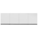 Ver imagem 1 de Armário De Cozinha Aéreo 160cm 4 Portas Branco