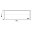 Ver imagem 3 de Armário De Cozinha Aéreo 160cm 4 Portas Branco