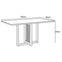 Ver imagem 4 de Mesa Jantar Natali 160 6 Cadeiras Nina Linho - Henn