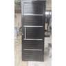 Porta de Alumínio Lambri Simples 210x90 C/ Puxador Completa - 2