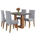 Ver imagem 2 de Mesa de Jantar Retangular Ville 120x90cm com 4 Cadeiras Venus