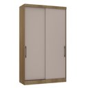 Ver imagem 1 de Guarda Roupa Dormitório Modulado Paris Módulo 2 Portas de Correr - Luciane 329:Avelã e Cinammon