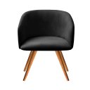 Ver imagem 4 de Poltrona Atenas Pé Palito Decorativa para Sala de Estar