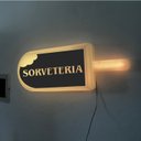 Ver imagem 5 de Placa Luminosa Sorvete Led 90 Cm Bgplasticos Rgb