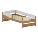 Ver imagem 3 de Cama Solteiro Reversível com Grade de Proteção Lateral Aria Casatema MadeiraOriginals Marrom