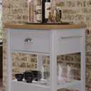 Ver imagem 3 de Aparador Carrinho Chá 1 Gaveta