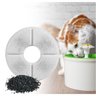 Refil Filtro Carvao Ativado 4 Uni Fonte de Agua Cao Gato Bichinhos Pet Saudavel Potavel Animais Dome - 5