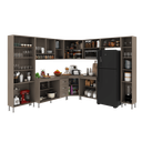 Ver imagem 3 de Armário de Cozinha Modulada Completa Fidelitá Paris 9 Peças 515cm 20 Portas 3 Gavetas com Tampo