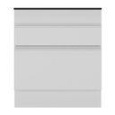 Ver imagem 5 de Balcão Cozinha com Rodapé para Cooktop 70 cm 1 Porta 1 Gaveta Veneza Multimóveis MP2118.891