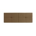 Ver imagem 1 de Cabeceira Suspensa Bruna Cama Box Casal 140cm X 55cm para Parede Bege