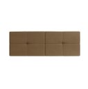 Ver imagem 1 de Cabeceira Suspensa Bruna Cama Box Casal 140cm X 55cm para Parede Bege