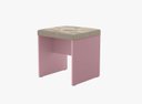 Ver imagem 1 de Banqueta Ouro Cor:rosa