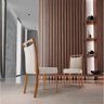 Conjunto com 2 Cadeiras Munique em Madeira Maciça para Sala de Jantar Moderna Mobília - 2