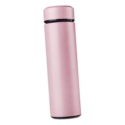 Garrafa Térmica Inox 500ml Quente Frio Tampa Rosa Nº16 - 1