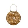 Lanterna Decorativa em Metal e Sisal 27cm - Espressione - 2