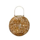 Ver imagem 1 de Lanterna Decorativa em Metal e Sisal 27cm - Espressione