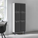 Ver imagem 2 de Paneleiro em Aço 6 Portas 80cm New Premium Itatiaia 