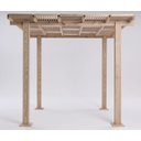 Ver imagem 1 de Kit Pergolado 2,90x2,90 Metros + Brise Cobertura Ripado - Cor Natural Único