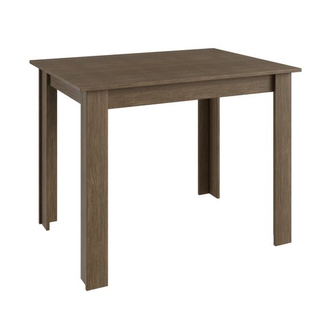 Mesa para Sala de Jantar Fixa 1000x700 Marrom/Ameixa Negra