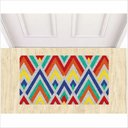 Ver imagem 1 de TAPETE DECORATIVO LISTRADO, TAPETES DIFERENTE E TEMATICOS,