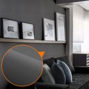 Ver imagem 7 de Papel de Parede Adesivo Lavavel Texturizado Linho Cinza Escuro 500x60cm