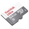 Cartão de Memória Micro Sd Sandisk 64gb, Ultra, Classe 10, C-adaptador - Sdsqunr-064g-gn3ma - 4