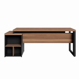Mesa para Escritório Diretor com Gaveteiro Pé Quadro 192x70cm - 15