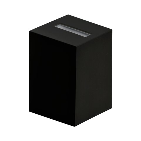 LUMINÁRIA PAREDE BALIZA 2 VISORES FILETE G9 S PRETO - 1473 PT