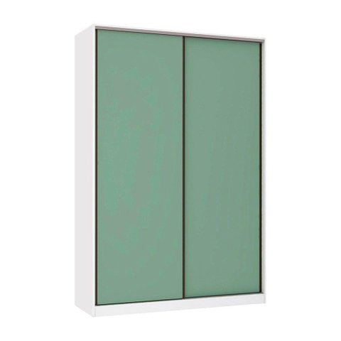 Guarda Roupa 2 Portas de Correr 3 Gavetas 159cm Prime Luciane Móveis