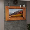 Painel Tv até 50 Pol Home Amanda Mdf Cor Cerejeira Moderno - 1