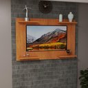 Ver imagem 1 de Painel Tv até 50 Pol Home Amanda Mdf Cor Cerejeira Moderno