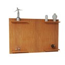 Ver imagem 2 de Painel Tv até 50 Pol Home Amanda Mdf Cor Cerejeira Moderno