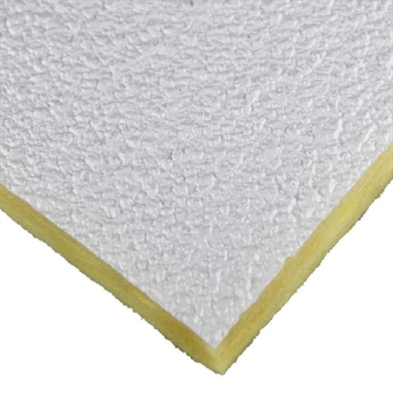 Forro Lã de Vidro Isover Boreal 1250 X 625 X 25mm C/ 14 Pçs - Branco