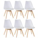 Ver imagem 1 de Kit 6 Cadeiras Leda - Branco