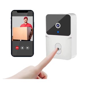 Campainha com Video Visão Noturna Intefone Wifi sem Fio
