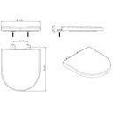 Ver imagem 2 de Assento Termofixo com Queda Amortecida Neo Roca I Incepa