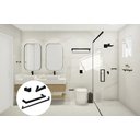 Ver imagem 2 de Kit de Acessórios para Banheiro com 4 Peças em Aço Inox Black Matte Preto Fosco Stainless