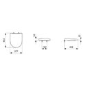 Ver imagem 2 de Assento Pp Softclose® com Fácil Remoção Smart/riviera Celite