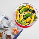 Ver imagem 2 de Kit 3 Potes Redondos Tigela de Vidro 1,2l Médio com Tampa Plástica Facilitá Marinex