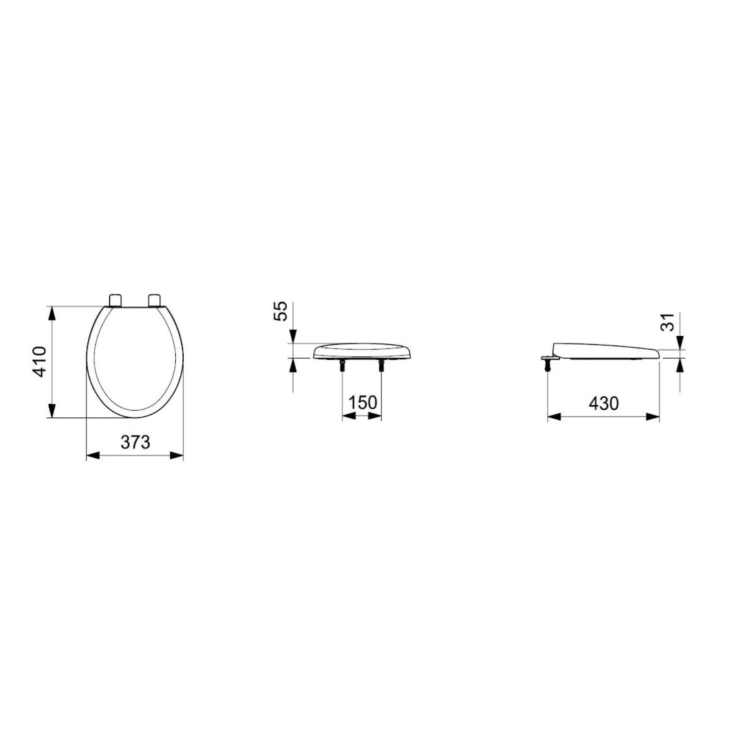 Assento Original Universal Multimarcas Roca - 2