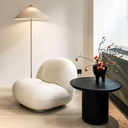 Ver imagem 5 de Poltrona Pacha Off White Estilo Moderno Máximo Conforto e Elegância Sofisticada